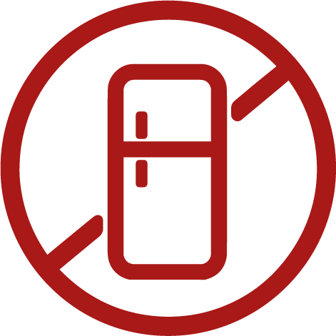 icona si conserva fuori frigo - salumette di speck