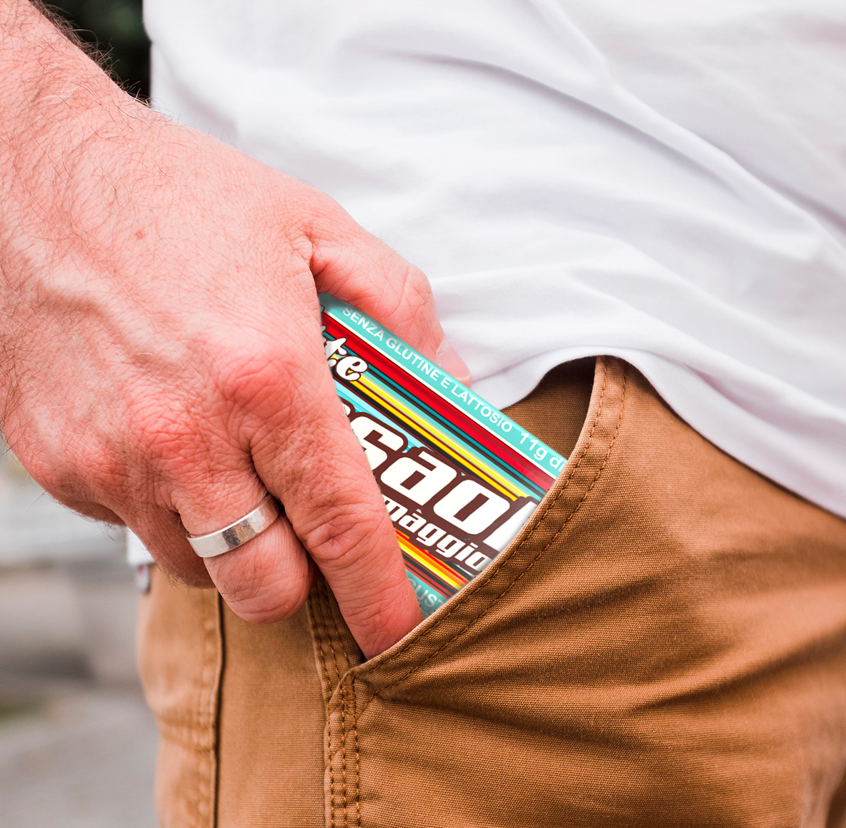 salumette bresaola e formaggio - barretta tascabile